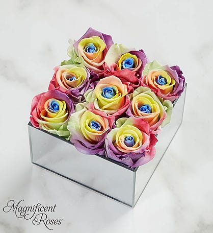 Magnificent Roses® Preserved Kaleidoscope Reflection